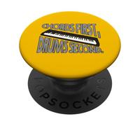 Música Humor Acordes Primera Batería Segunda PopSockets PopGrip Adhesivo