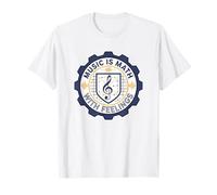 Música Matemáticas con Sentimientos Banda Profesora Camiseta