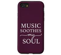 Música minimalista Cita de alma Estudio Meditación Sonido Carcasa para iPhone SE (2020) / 7 / 8
