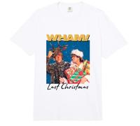 Música navideña Festiva de Wham Last Christmas Comfort Colors Adult Heavyweight T-Shirt