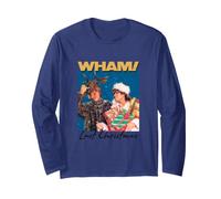 Música navideña Festiva de Wham Last Christmas Manga Larga