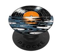 Música - Old School Nostalgia Disco PopSockets PopGrip Adhesivo