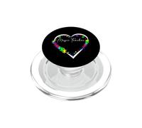 Música Profesor Autismo Puzzle Amor Corazón Autismo Conciencia PopSockets PopGrip para MagSafe