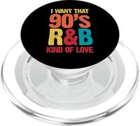 Música R&B de los 90 Años Noventa RnB Throwback Retro Vintage PopSockets PopGrip para MagSafe