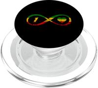 Música rasta reggae infinito jamaicano One Pride Love PopSockets PopGrip para MagSafe