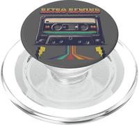 Música Retro Rewind Casete 80's Good Old Times PopSockets PopGrip para MagSafe