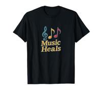 Música Sana Músico Músico Profesores Ilustr Camiseta