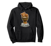 Música - Teddy en un Tambor de Djembe con un Mensaje 1 - Fan Fun Sudadera con Capucha