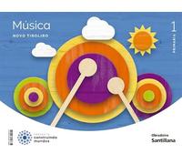 MUSICA TIROLIRO 1 PRIMARIA OBRADOIRO - 9788491854012 (CONSTRUYENDO MUNDOS)