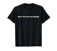 Música Universal Idioma Cita Músico Regalo Amante Camiseta