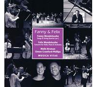 Musica Vitae/Broman/Crawford - Fanny Mendelssohn: String Quartet Felix Mendelssohn: Double Concerto