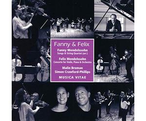 Musica Vitae/Broman/Crawford - Fanny Mendelssohn: String Quartet Felix Mendelssohn: Double Concerto
