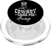 Música y Fiesta con Cowboy, Take me Away PopSockets PopGrip para MagSafe