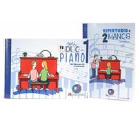 Musicaeduca | Mi Dúo de Piano, volumen 1 | 19 piezas progresivas para tocar a 4 manos | Incluye libro para tocar a 2 manos | Material para aprender a tocar el piano | Material para iniciación al piano