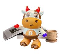 Musical Animal Toy - Light Up Dancing Toy | Lindo Cow Deer Dancing Toy - Dancing Musical Cow | Musical Cow/Deer Toy With Music And LED Lights For Boys Girls 1-3 | Interactive Dancing Toy For Active
