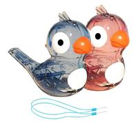 Musical Bird Whistle - Musical Toys Lanyard, Bird Call Warbling for Playing, Preschoolers Birthday Gear, Fun Classroom Tool with Authentic Sound Design, Playing Device for Auditory Development