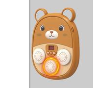 Musical Boxing Machine - Led Electronic Boxing Machine | Counting Electronic Bôxing Wall-Mounted Target Toy | Musical Punching Board Rechargeable Led Wall Target Toy for Gym Training