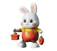 Musical Bunny Rabbit, Dancing and Singing Rabbit - Primo Singing Learning Toys con 48 canciones para niños, juguetes de cumpleaños de animales musicales para niños 3+ años Niñas niños