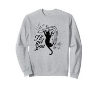 Musical Cat Musical Música I'll get you Partituras Sudadera