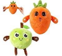 Musical con Peluche Plátano, Forma De Fruta Interactiva Coleccionable, Fruit & Banana Plush, Juguetes Peluche Musical Frutas para Niños, Genérico Interactive Music Plush Toy, Decoración para El Hogar