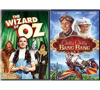 Musical Family Classics The Wizard of Oz & Chitty Chitty Bang Bang DVD Set Movie Bundle Double Feature