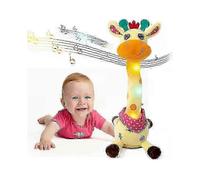 Musical Giraffe Toy - Interactive Dance & Sing Plush Animal, Repeats What You Say, A Fun & Engaging Toy Giraffe for Kids