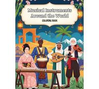 Musical Instruments Coloring Book