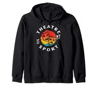Musical Lover Theatre es mi deporte Musicales Sudadera con Capucha