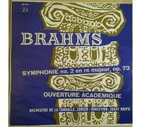Musical Masterpiece Society Brahms Symphonie N°2 en Ré Majeur, Op. 73, Ouverture Académique Op. 80, Orchestre de la Tonhalle de Zurich