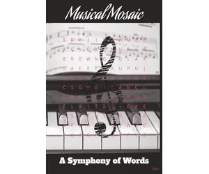 Musical Mosaics: A Symphony of Words: Word Search with Easy to Read Print about genres, instruments, songs, artists, and more | 6 X 9 inches, 110 ... for Vacations, Holidays, and Focus Brain