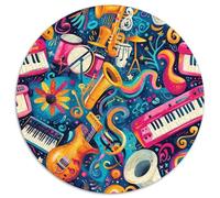 Musical Note 1000 Piece Science Fiction Jigsaw Puzzle For Adults Educational Games Stress Relief Puzzle Cultivate The Spirit of Teamwork for Men, Women, Elders, Seniors 1000pcs (67.5x67.5cm)