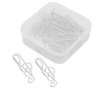 Musical Note Paperclip Decorative Metal Paper Clips for Office Home File Organization 20Pcs Iron Wire Music Binder Shape Bookmark Supplies (Silver)