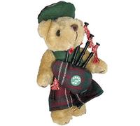Musical Oso de Peluche Crawford Clan Tartán Regalo Escocés, Hecho en Escocia