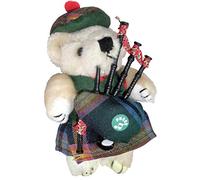 Musical Oso de Peluche Young Clan Tartán Regalo Escocés, Hecho en Escocia
