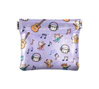 Musical Pets - Cartera de cuero para dinero en efectivo, bolsa única para joyas para mujer y niña