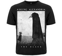Musical Rock Band Asking Alexandria Printed Men's Fashion T-Shirts T-Shirt Black XL