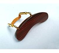 MUSICAL STRING Mandolina Apoyabrazos Madera de palisandro con herrajes de abrazadera U de color dorado