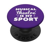 Musical Theatre is my Sport for Actors Singers Theatre Nerds PopSockets PopGrip Adhesivo