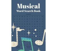 Musical Word Search Book: Word Searches with Easy to Read Print about Musicals, Music, Broadway, and More | 6x9 inches, 110 pages | 50+ Puzzles... ... Holidays, Free Times, and Theater Lovers