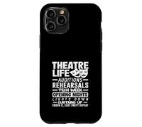Musicales Teatro Vida Musical Amante Audiciones Ensayos Carcasa para iPhone 11 Pro