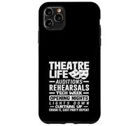 Musicales Teatro Vida Musical Amante Audiciones Ensayos Carcasa para iPhone 11 Pro Max