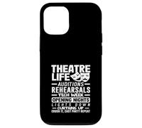 Musicales Teatro Vida Musical Amante Audiciones Ensayos Carcasa para iPhone 12/12 Pro
