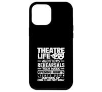 Musicales Teatro Vida Musical Amante Audiciones Ensayos Carcasa para iPhone 12 Pro Max