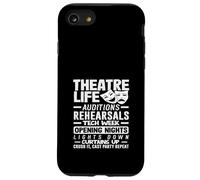 Musicales Teatro Vida Musical Amante Audiciones Ensayos Carcasa para iPhone SE (2020) / 7 / 8
