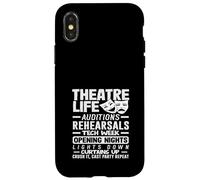 Musicales Teatro Vida Musical Amante Audiciones Ensayos Carcasa para iPhone X/XS