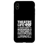 Musicales Teatro Vida Musical Amante Audiciones Ensayos Carcasa para iPhone XS Max