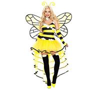 MUSICLEGS Women's Deluxe Queen Bee Fancy Dress Costume Medium/Large