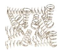 Musiclily 12x4,5/6,5mm Spring Muelle para Puente de Guitarra,Níquel(20 piezas)