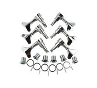 Musiclily 3L3R Bajo Clavijas de Afinación Clavijero de Repuesto para 5/6 Cuerdas Bajo Eléctrico, Negro