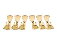 Musiclily 3L3R Guitarra Clavijas de Afinación Clavijero de Repuesto para Guitarra Eléctrica Acústicae, Cromado